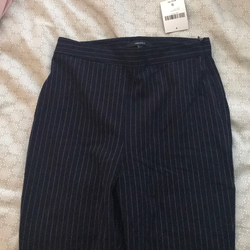 pinstriped pants